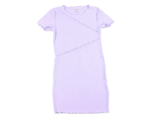 Kids ONLY purple rose kjole